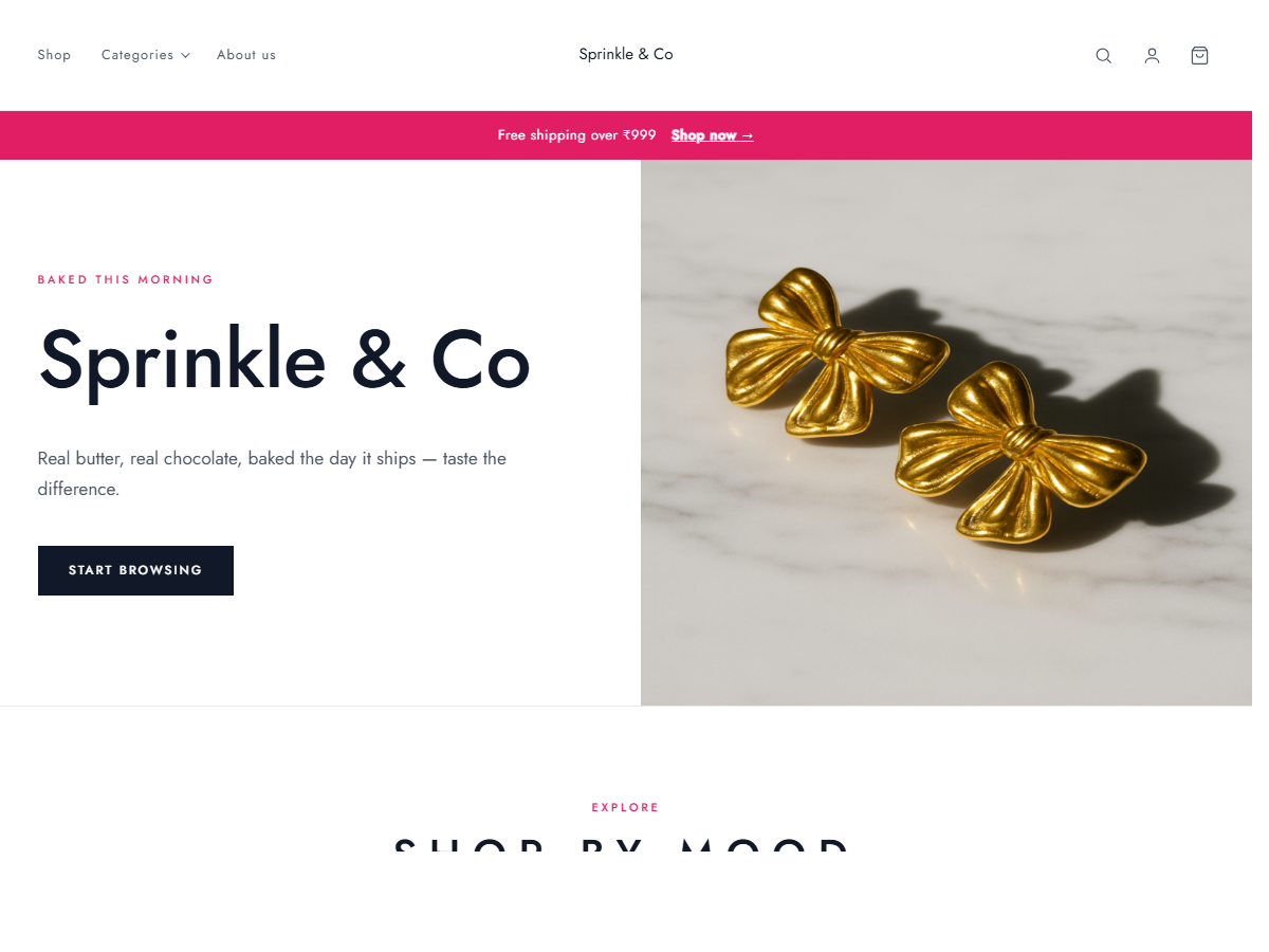 Playful theme preview